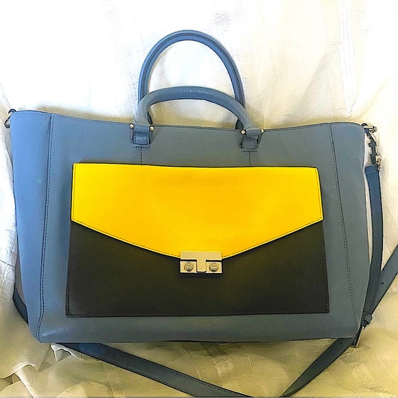 Tory Burch Tote w/ Envelope Clutch - Picture 1 of 15